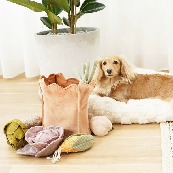 LAMBWOLF COLLECTIVE Enrichment Toy Farmer's Market Set