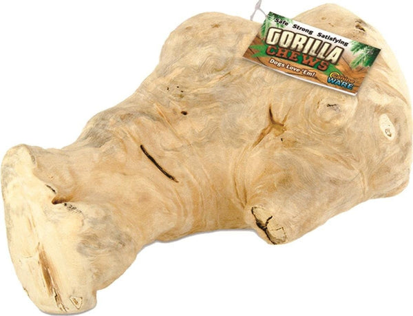 GORILLA CHEW Solid Java Wood Natural Chew