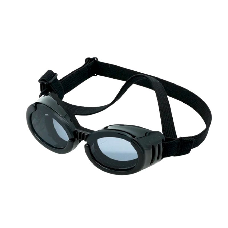 dog swimming goggles PETSPEX Black Dog Goggles