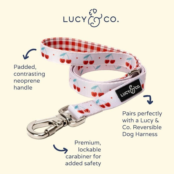 LUCY & CO Leash Cherries