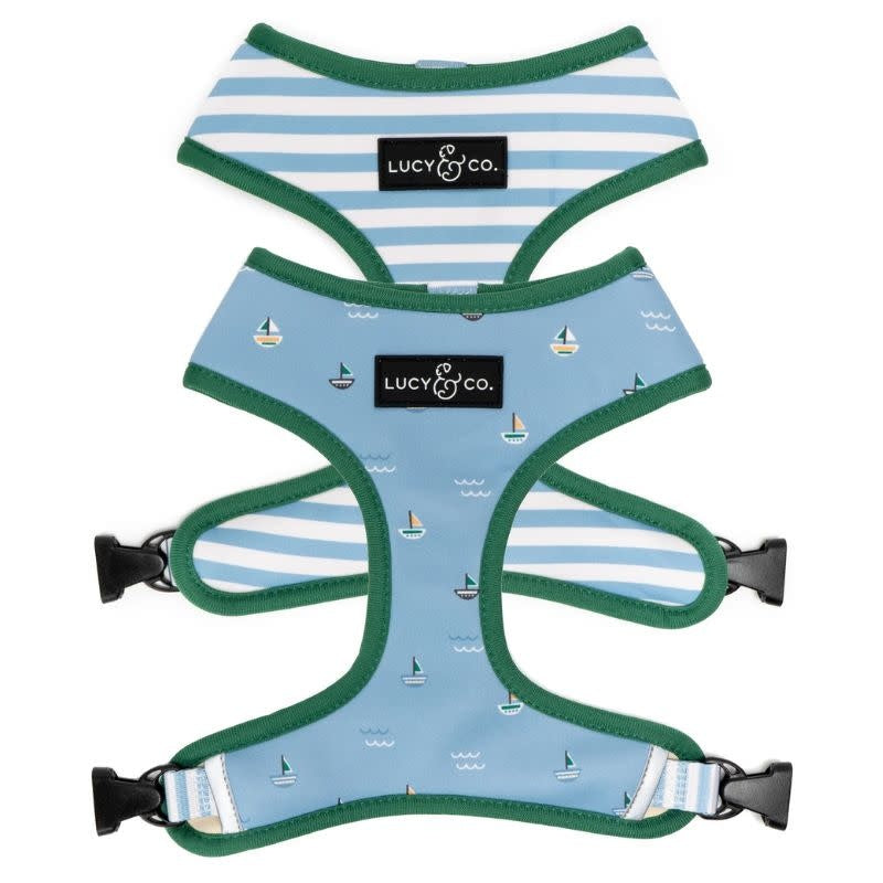 LUCY & CO Reversible Harness Set Sail