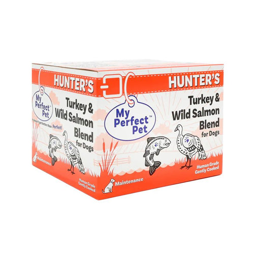 MY PERFECT PET Gently Cooked Dog Food Grain Free Hunter's Turkey and Wild Salmon