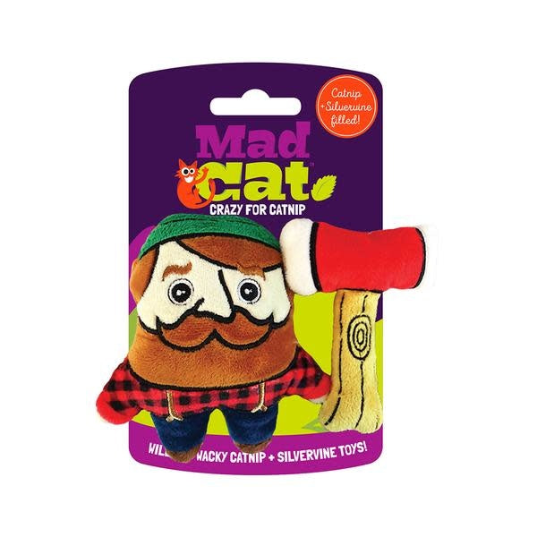 MAD CAT Lumberjack Catnip Cat Toy