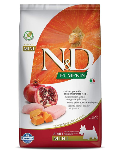 FARMINA N&D Grain-Free Chicken, Pumpkin & Pomegranate Adult Dry Dog Food