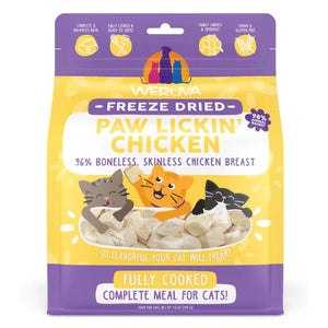 WERUVA Paw Lickin' Chicken Freeze-dried Cat Food