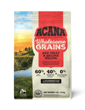 ACANA Wholesome Grains Red Meat Dry Dog Food