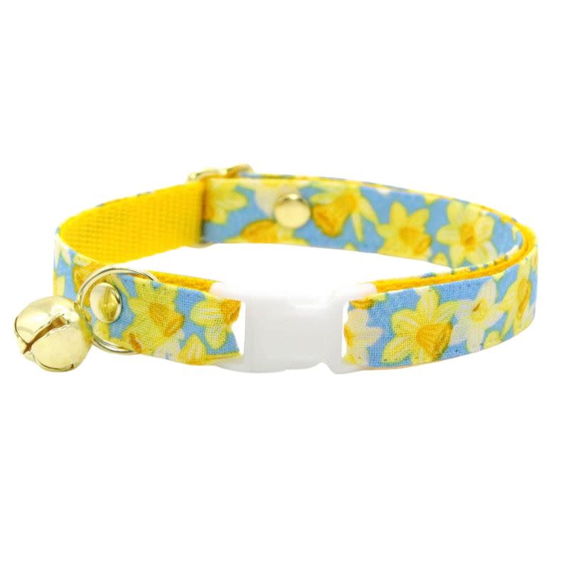 MADE BY CLEO Cat Collar Daffodils