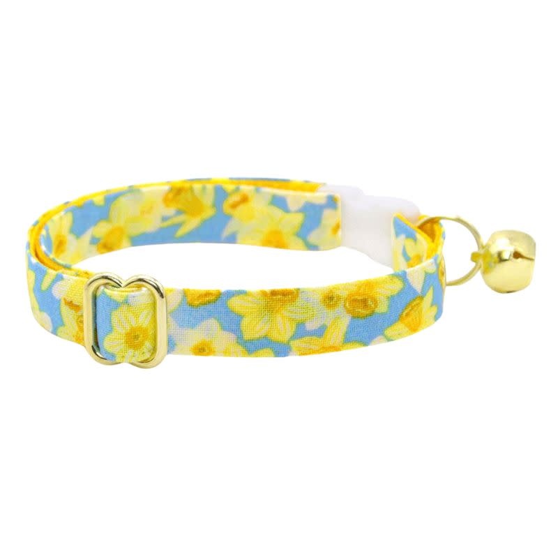 MADE BY CLEO Cat Collar Daffodils