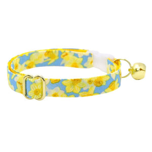 MADE BY CLEO Cat Collar Daffodils