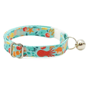 MADE BY CLEO Cat Collar Ocean Life