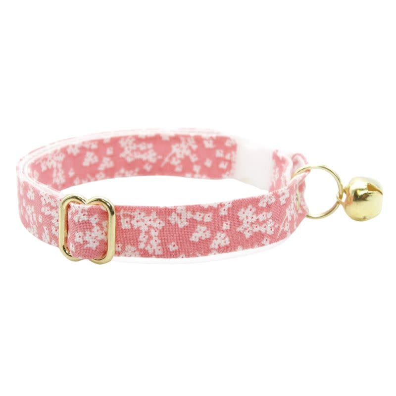 MADE BY CLEO Cat Collar Sakura Cherry Blossom