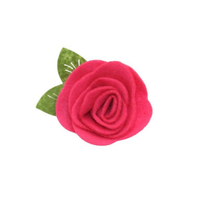 MADE BY CLEO Cat Flower Corsage Fuchsia
