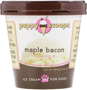 PUPPY SCOOPS Maple Bacon Ice Cream Mix