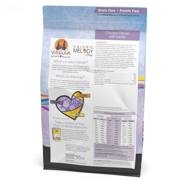 WERUVA Melody Chicken & Lentil Dry Dog Food