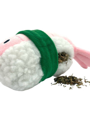 MEOWIJUANA Get Wrapped Refillable Sushi Cat Toy