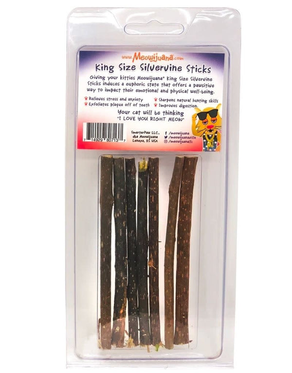 MEOWIJUANA Silvervine Sticks 7ct
