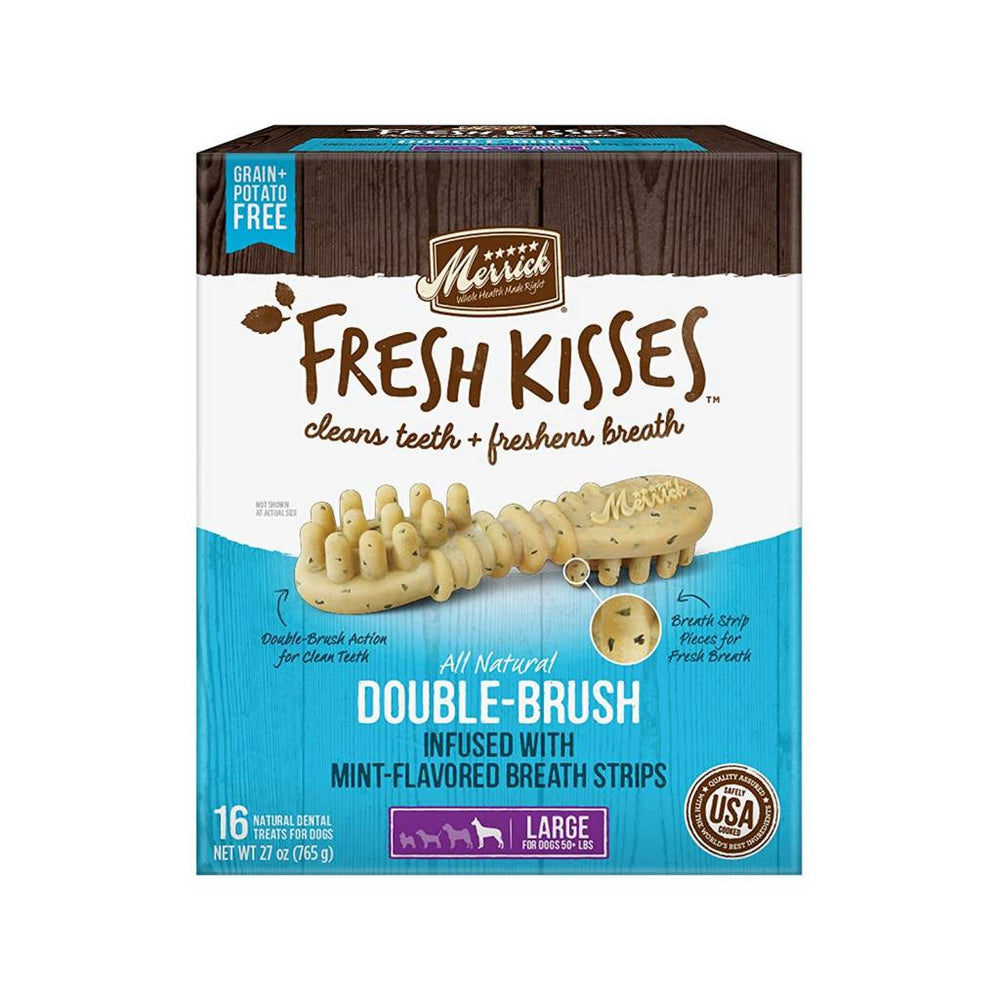 MERRICK Fresh Kisses with Mint Strips Large