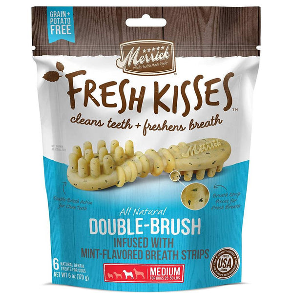 MERRICK Fresh Kisses Mint Strips Medium