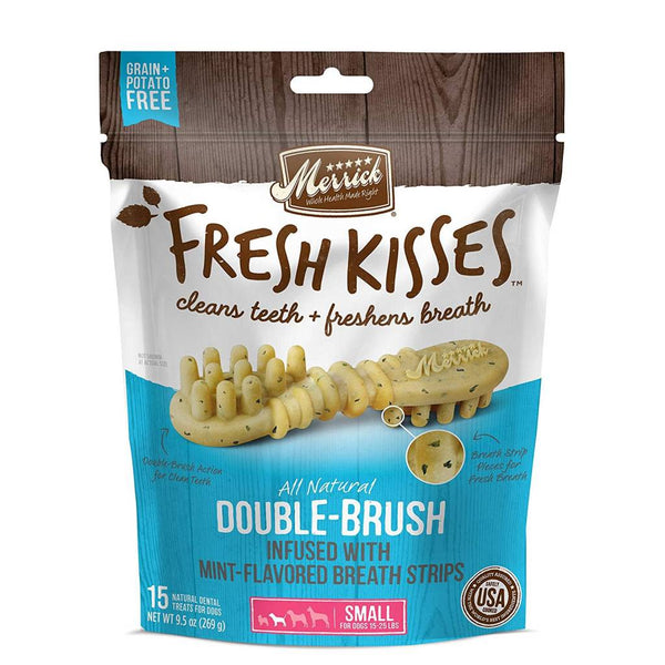 MERRICK Fresh Kisses with Mint Strips Small