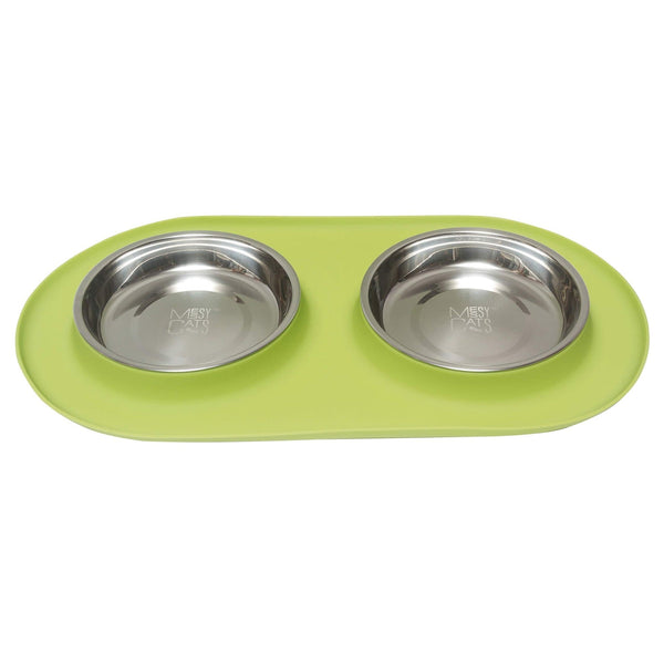 MESSY MUTTS Double Silicone Feeder