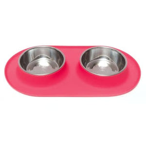 MESSY MUTTS Double Silicone Feeder
