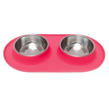 MESSY MUTTS Double Silicone Feeder