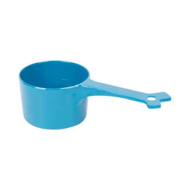 MESSY MUTTS Food Scoop Blue