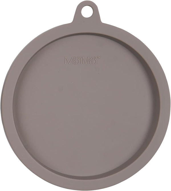 MESSY MUTTS Silicone Dog Bowl Cover Grey