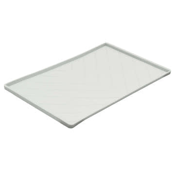 MESSY MUTTS Silicone Food Mat Light Gray