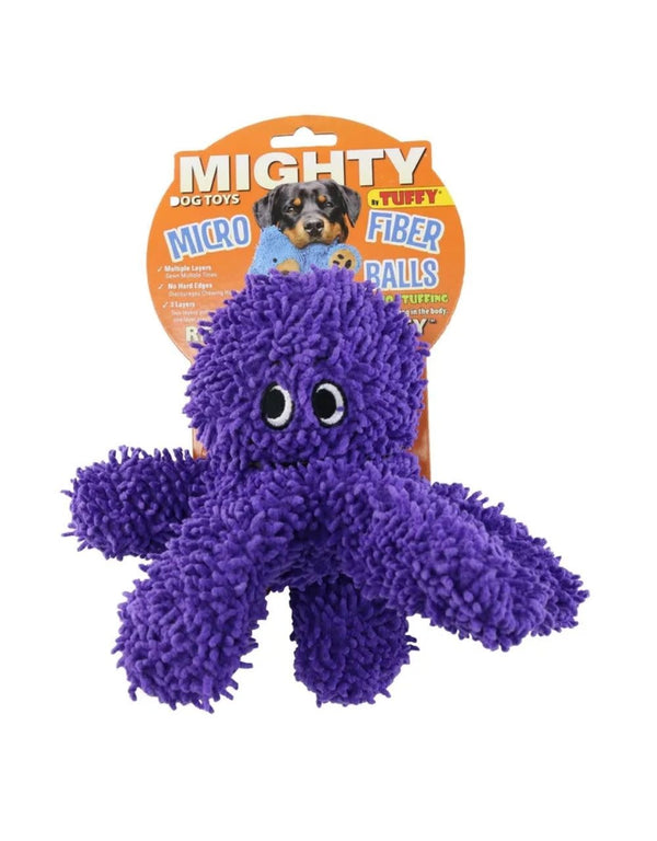 MIGHTY DOG Micro Fiber Octopus Dog Toy