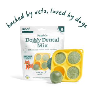 WOOF Dog Pupsicle Pops Dental Mix 5.5OZ