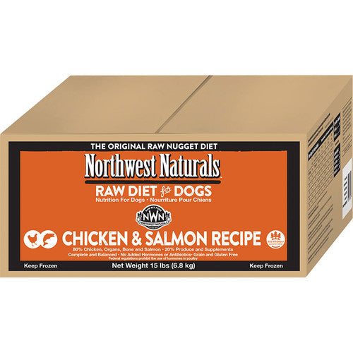 NORTHWEST NATURALS Frozen Raw Chicken & Salmon Dog Food