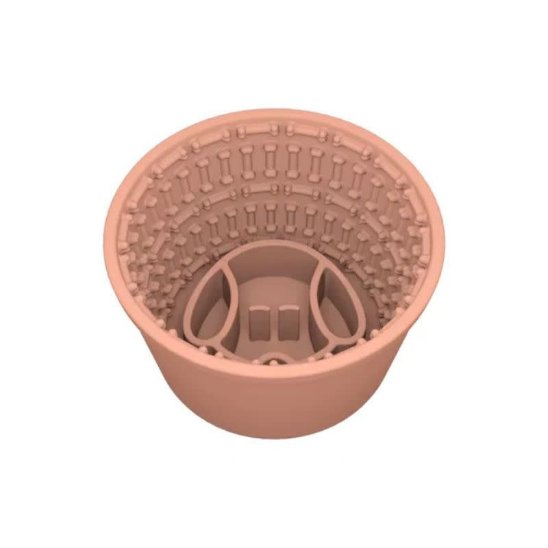 MODERN PET Chill-Out Canine Chow Bowl Terracotta