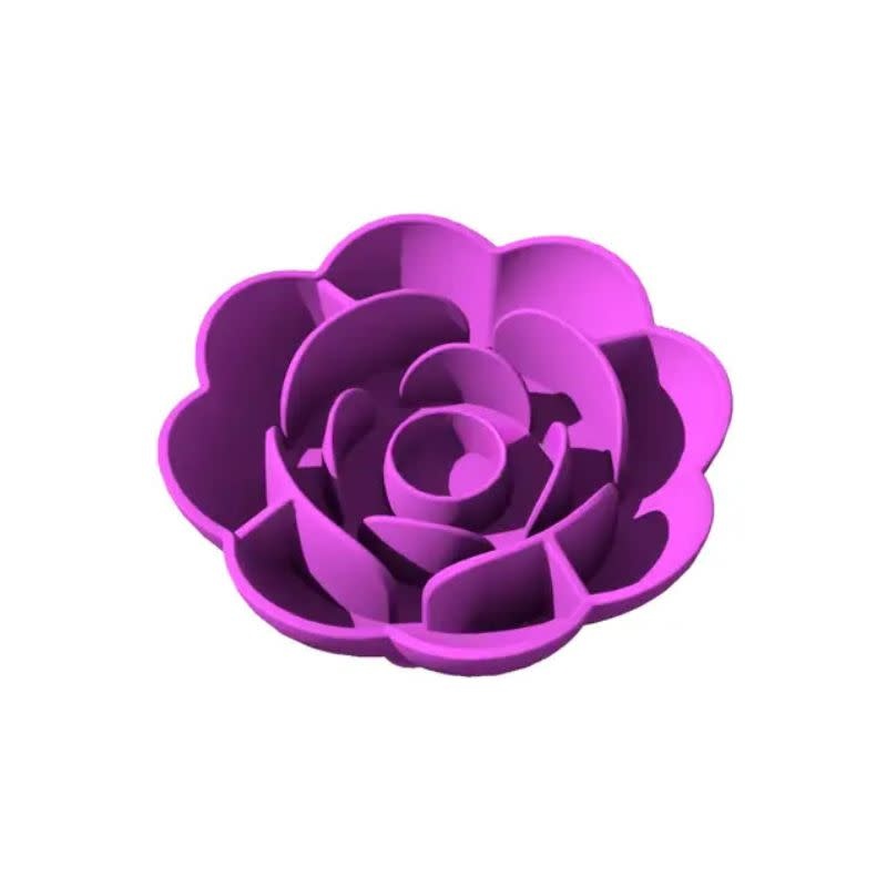 MODERN PET Petal Puzzle Slow Feeder Purple