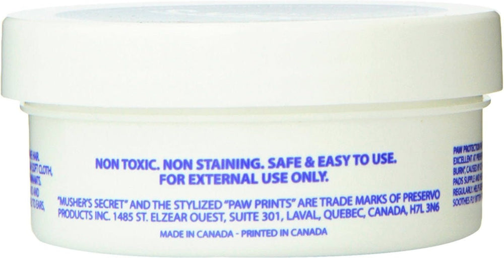 MUSHER'S SECRET Paw Protection Natural Dog Wax