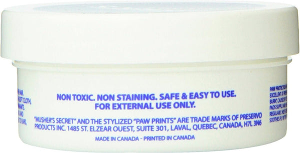 MUSHER'S SECRET Paw Protection Natural Dog Wax
