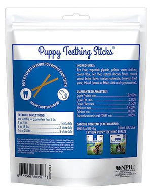 N-BONE Puppy Teething Sticks Peanutbutter 17 CT