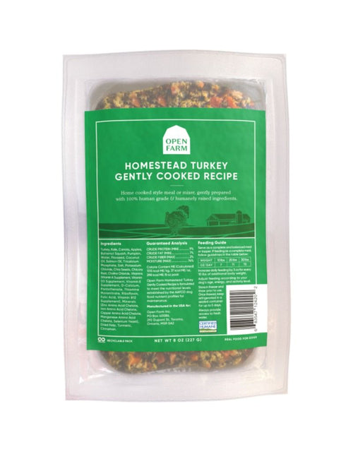 OPEN FARM Gently Cooked Turkey Dog Food