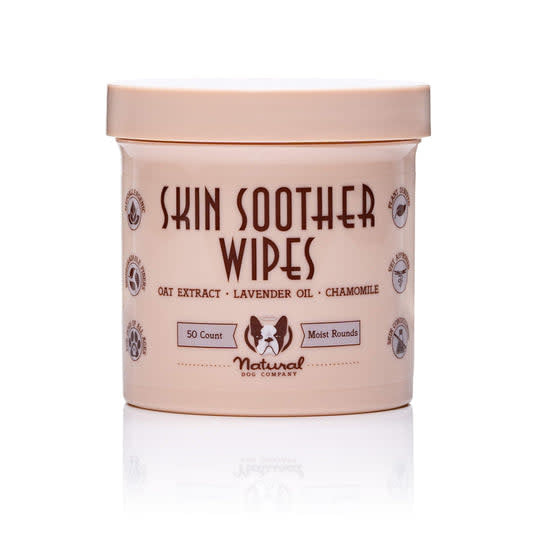 NATURAL DOG COMPANY Skin Soother Wipe Jar