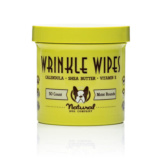 NATURAL DOG COMPANY Wrinkle Wipe Jar