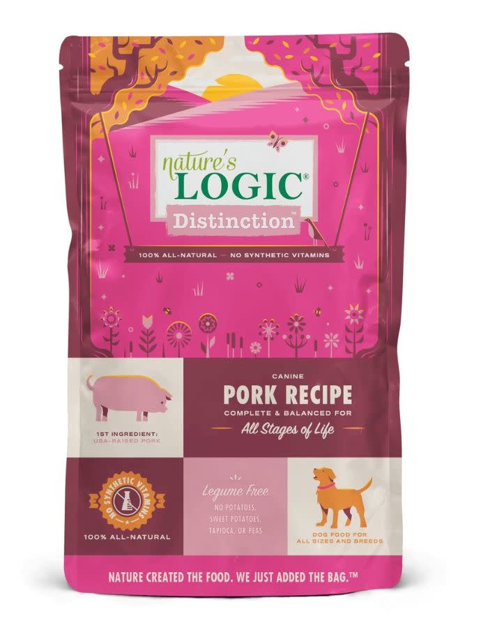 NATURE'S LOGIC Distinction Dry Dog Food Pork