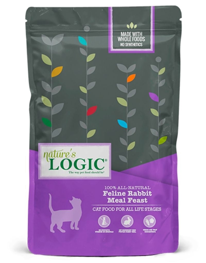 NATURE'S LOGIC Dry Cat Food Rabbit