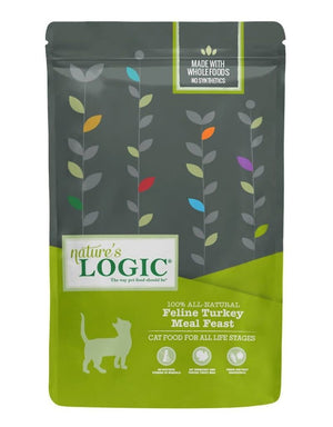 NATURE'S LOGIC Dry Cat Food Turkey