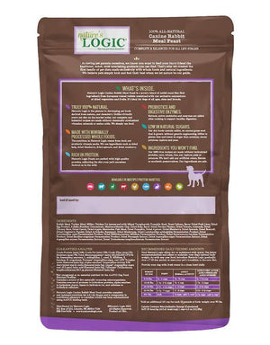 NATURE'S LOGIC Rabbit Dry Dog Food