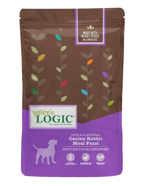 NATURE'S LOGIC Rabbit Dry Dog Food