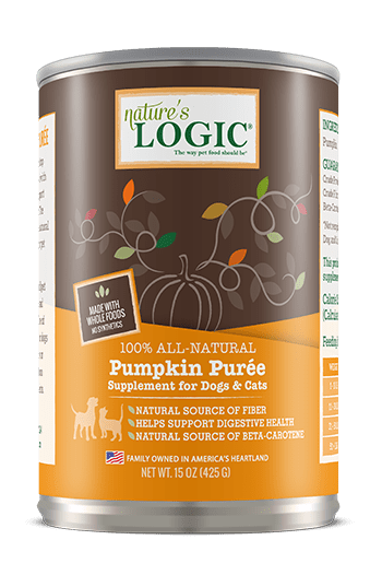NATURE'S LOGIC Pumpkin Puree 15OZ CASE/12