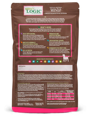 NATURE'S LOGIC Dry Dog Food Pork