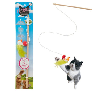 NECOICHI Flitters Bouncy Mouse Wand