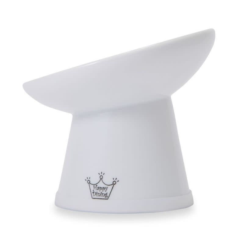 NECOICHI Tilted Stress Free Raised Cat Food Bowl