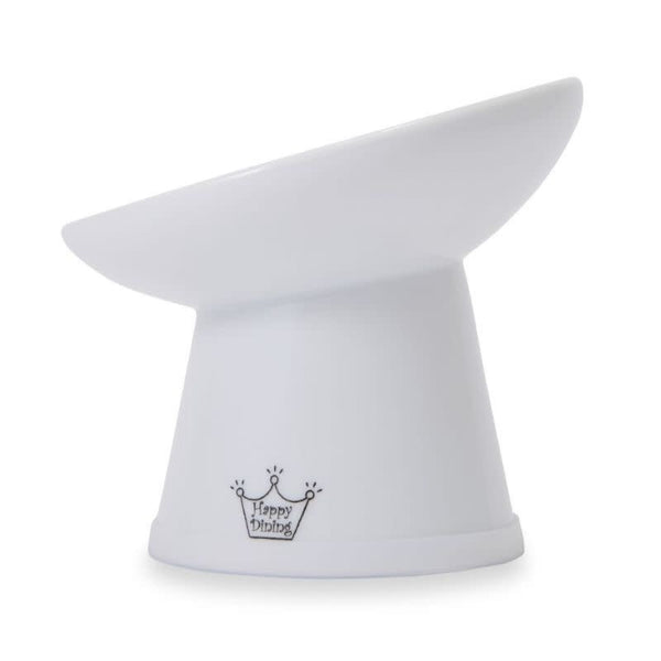 NECOICHI Tilted Stress Free Raised Cat Food Bowl